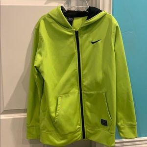 Lime green Nike jacket